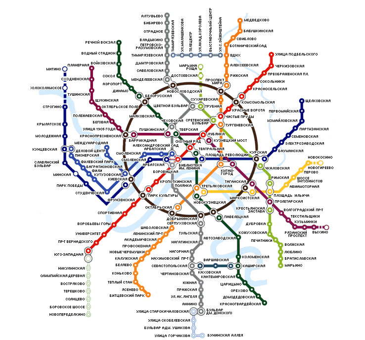 Ботанический сад метро схема